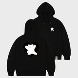 [UNISEX] ベアハートバックプリントフーディー