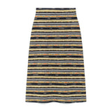 Knit Pocket Skirt (Navy)