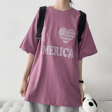Rika Love Short Sleeve T-shirt (3 colors) H&L