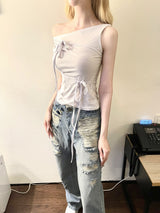 1294. Ribbon multy way T (4color)