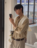 [1+1] Jave Bio Cotton Shirt