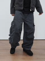 Military incision line cargo pants 4C