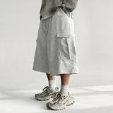 Mag Banding 3D incision pocket cargo Bermuda pants (3 colors)