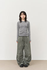 Mike Pigment Parachute Pants (3color)