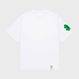[UNISEX] One Side Clover Smile Short-Sleeved T-shirt