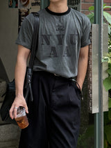 Uth crop pigment ringer short sleeve t-shirt