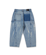 Distressed Washed Jeans