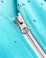 Flower Walk Zip-Up vest Mint