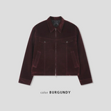 [F/W] ベルベットジッパートラッカージャケット(2color)
