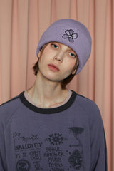 [21FW] フラワービーニー / FLOWER BEANIE / PURPLE