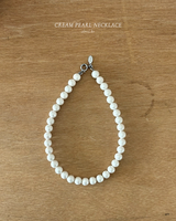 Cream Pearl Necklace