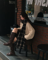 [ORIGINAL] Sand Color Heavy Knit Cardigan
