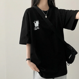Surprised cat loose fit short sleeve