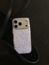 ROSE LACE VIOLET Jellyhard Case