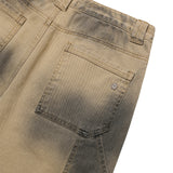 [24SS LSD COLLECTION] Spray wide chino pants_dusty beige