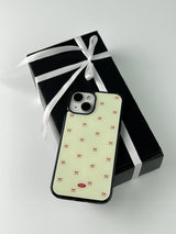 Butter Ribbon Magsafe Glass Bumper Case