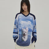Maltese GOOREUM Mesh Jersey Long Sleeve T-shirt
