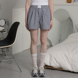 Stripe boxer shorts