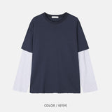 Bebe Waffled Layered Longsleeve