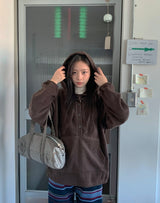 Mulf Toggle Brushed Hoodie