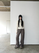 vintage purple gray pocket pants