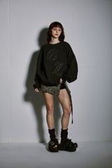 FUR PLATFORM SLIPPERS
