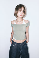 agクロスTシャツ(khaki)