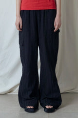 Punching Cargo Pants [Black]