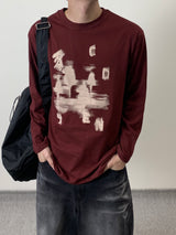 Shadow printing long sleeve