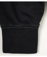  'GL' Logo Vintage Washing Hoodie [ BLACK ]