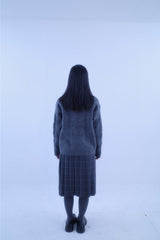 Jiyu High Neck Twist Knit (2color)