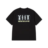 25SS マグショットエイリアンショートスリーブTシャツ ブラック