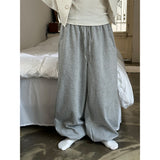 [UNISEX] Hard cotton wide jogger pants (4color)