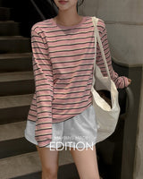 MADE. CITI stripe T‑shirt