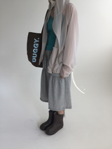 Block layer windbreaker (5color)