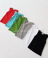 6 colors Vivid Fine Pelvic Basic Sleeveless