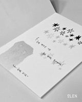 PET Black&White Star Kiss Cut Tape