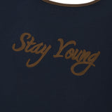 グラフィックリンガーTシャツ [NAVY]