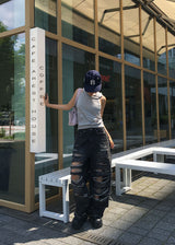 ダメージヴィンテージデニムパンツ