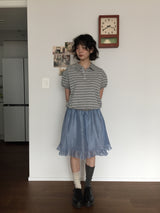 Dear PK collar t-shirt