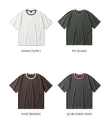 26SS★ チョーカーピグメントリンガー半袖Tシャツ