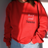 OneDrop Beer and Sauna 刺繍logo sweat