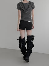 Trick Belt Cotton Shorts