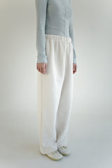 Dumble fleece pants, Cream