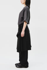 (W) Rag Pleats Skirt (2color)