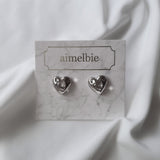 Jenny Heart Piercing - Silver