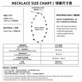 ブラック ストーン チェーン ネックレス