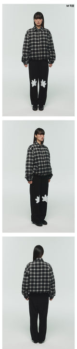 ITZ MINI LOGO CHECK JAR BLOUSON JACKET
