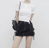 Rubina バートンアンバランスTシャツ