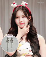  Urban Chic Butterfly Piercing (Kep1er Yeseo, LOONA Yves, Dreamcatcher Yoohyeon, Jiyu Earrings)